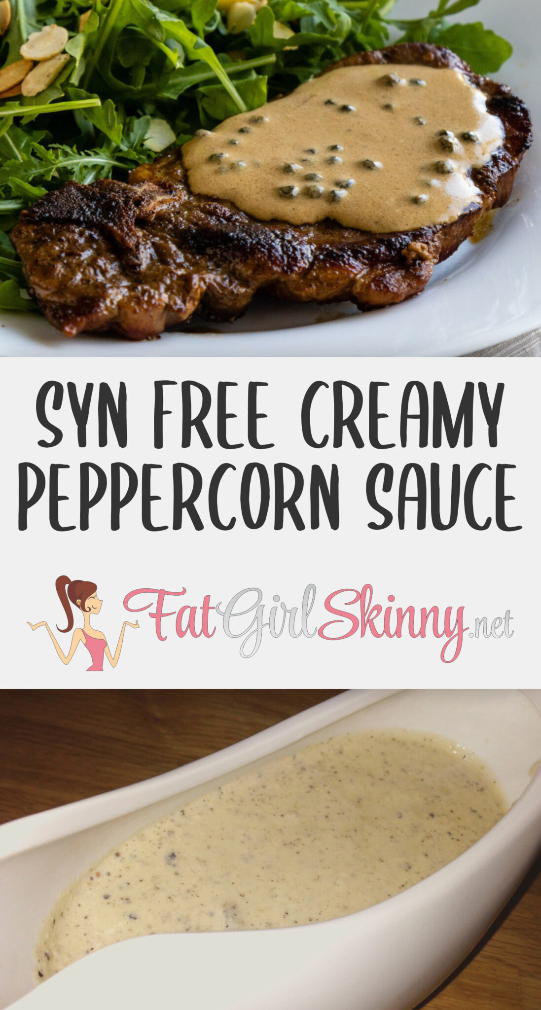 Syn Free Creamy Peppercorn Sauce Slimming World