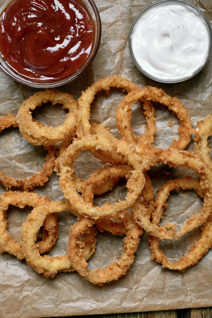 Baked Onion Rings | Slimming World Friendly Recipe - Fatgirlskinny.net ...