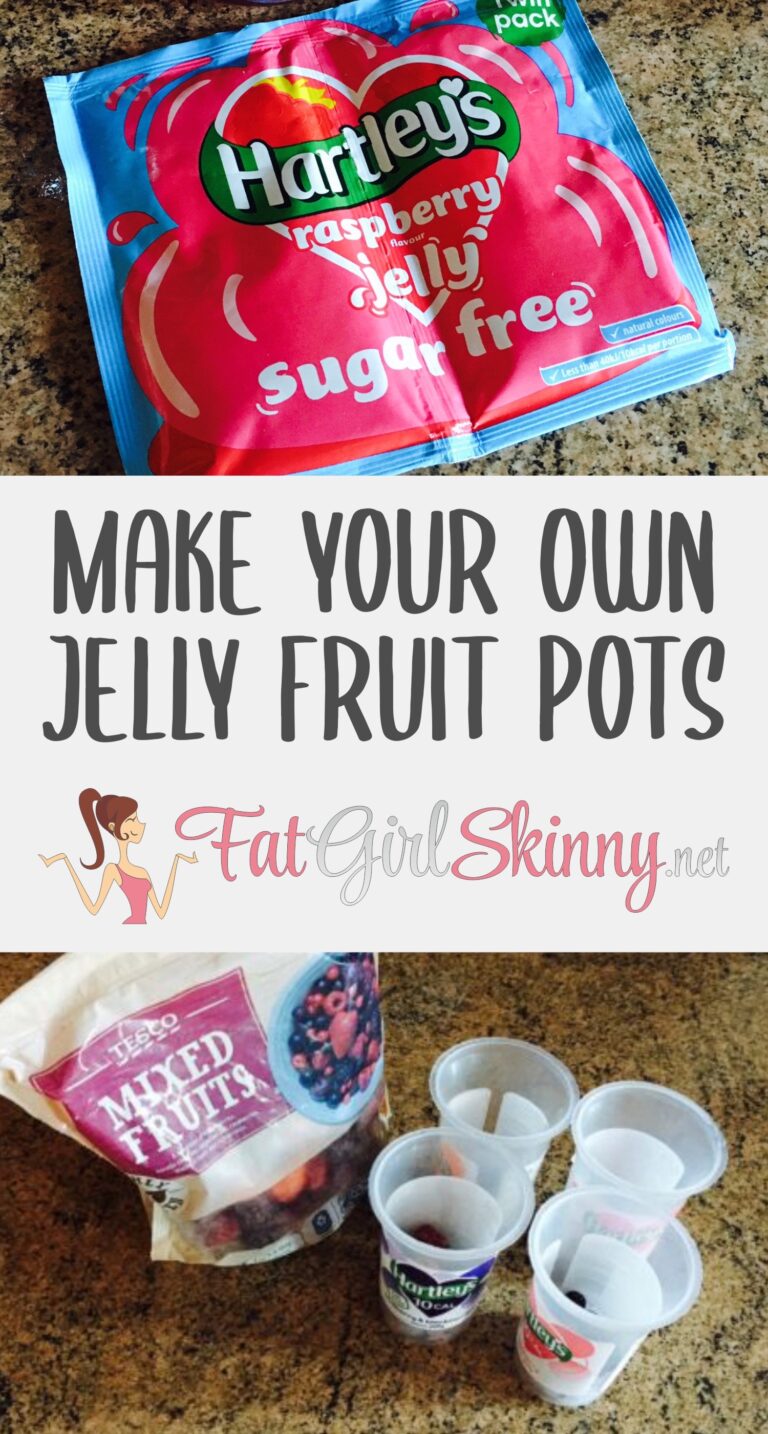 Make Your Own 1/2 Syn Jelly Fruit Pots Re Use Your Hartleys Pots