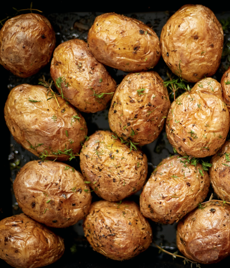 Skin On Roast Potatoes Slimming World Friendly Recipe Fatgirlskinny