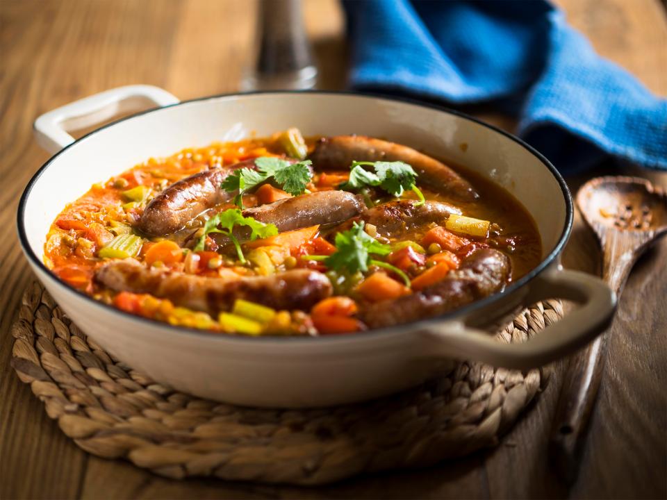 Syn Free Sausage Casserole Slimming World Recipe
