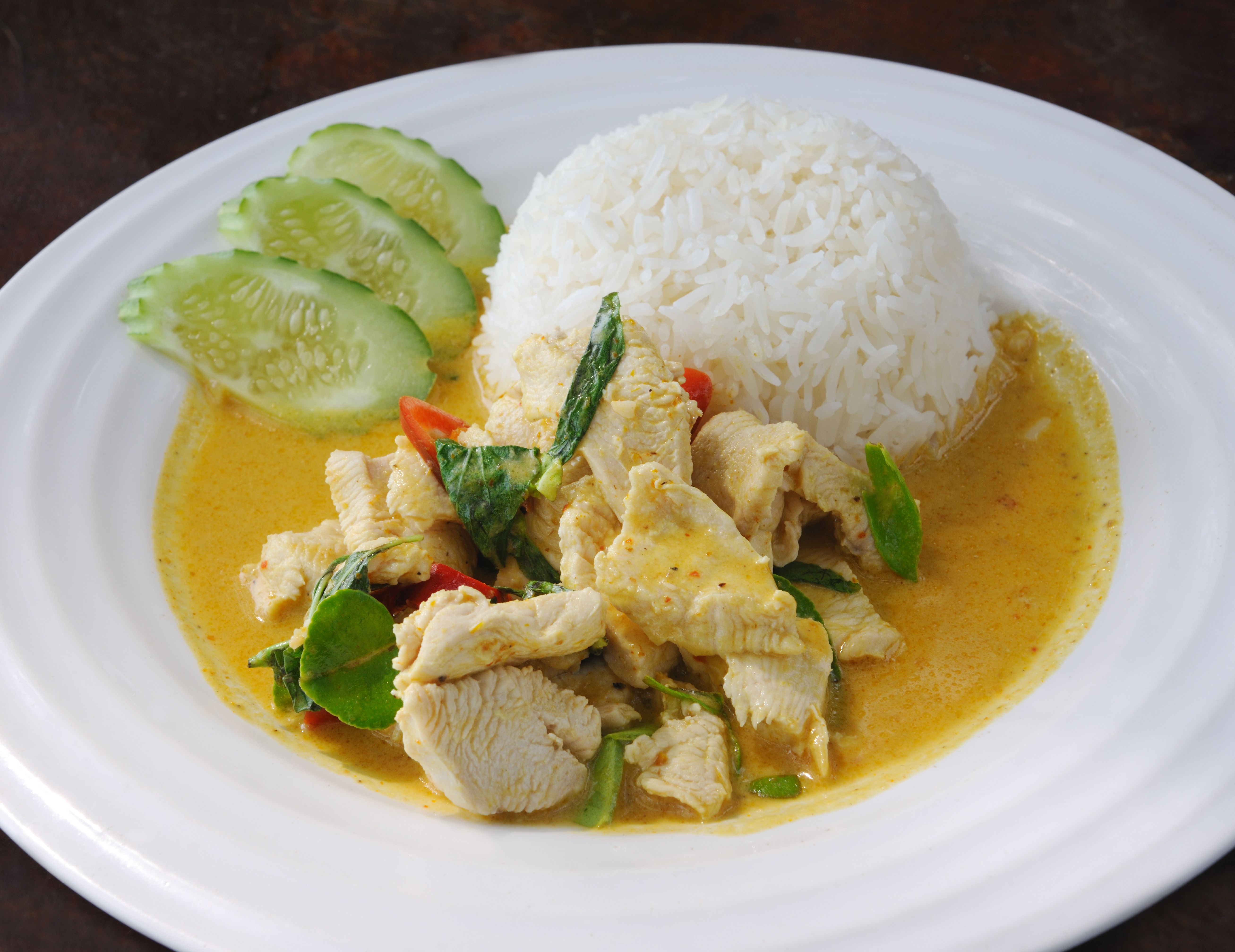 Slimming thai cheap green curry