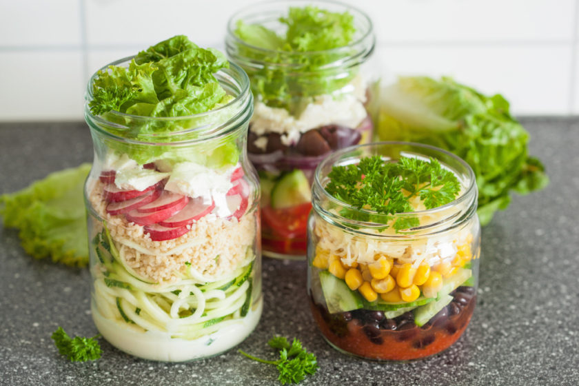 Syn Free Mason Jar Salads | Slimming World Recipe - Fatgirlskinny.net ...