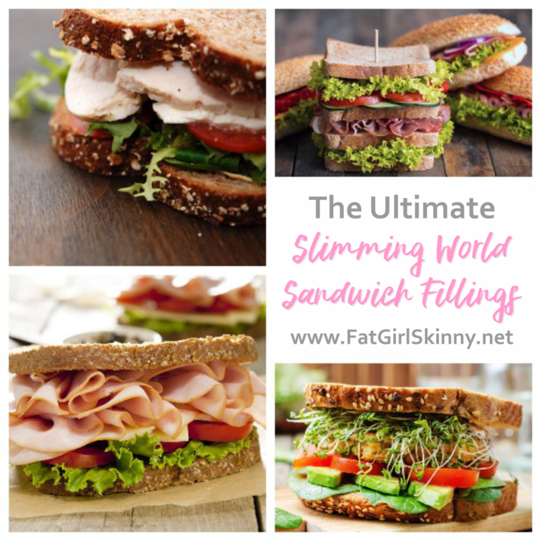 The Ultimate Slimming World Sandwich Fillings - Fatgirlskinny.net ...