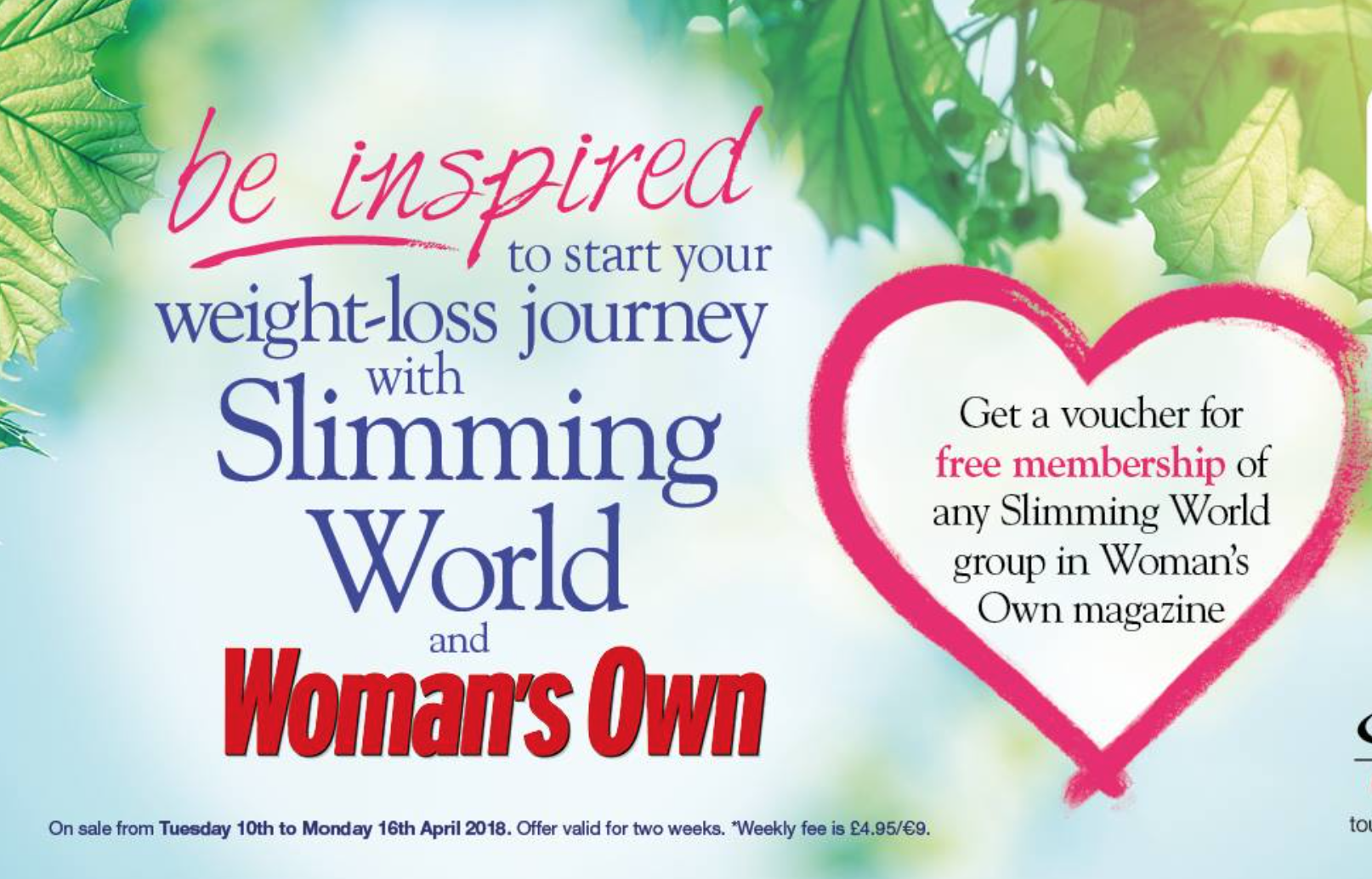 Slimming World Discount Voucher / Promo Codes