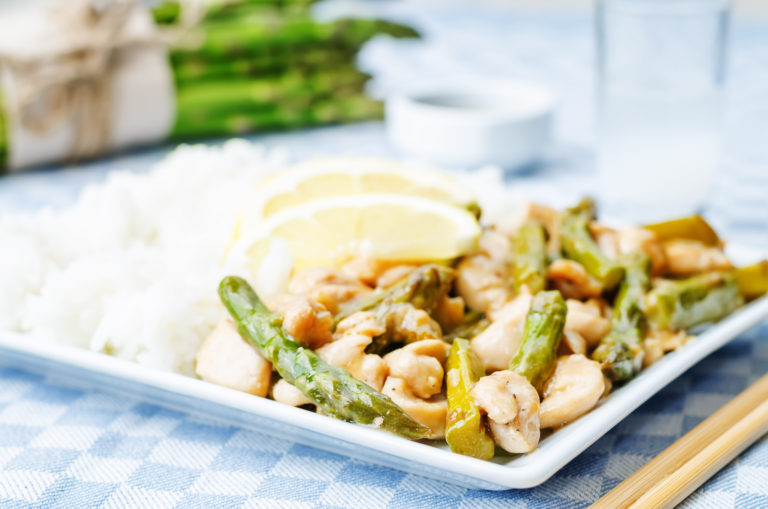 Chicken, Lemon & Asparagus Stir Fry Slimming World Recipe