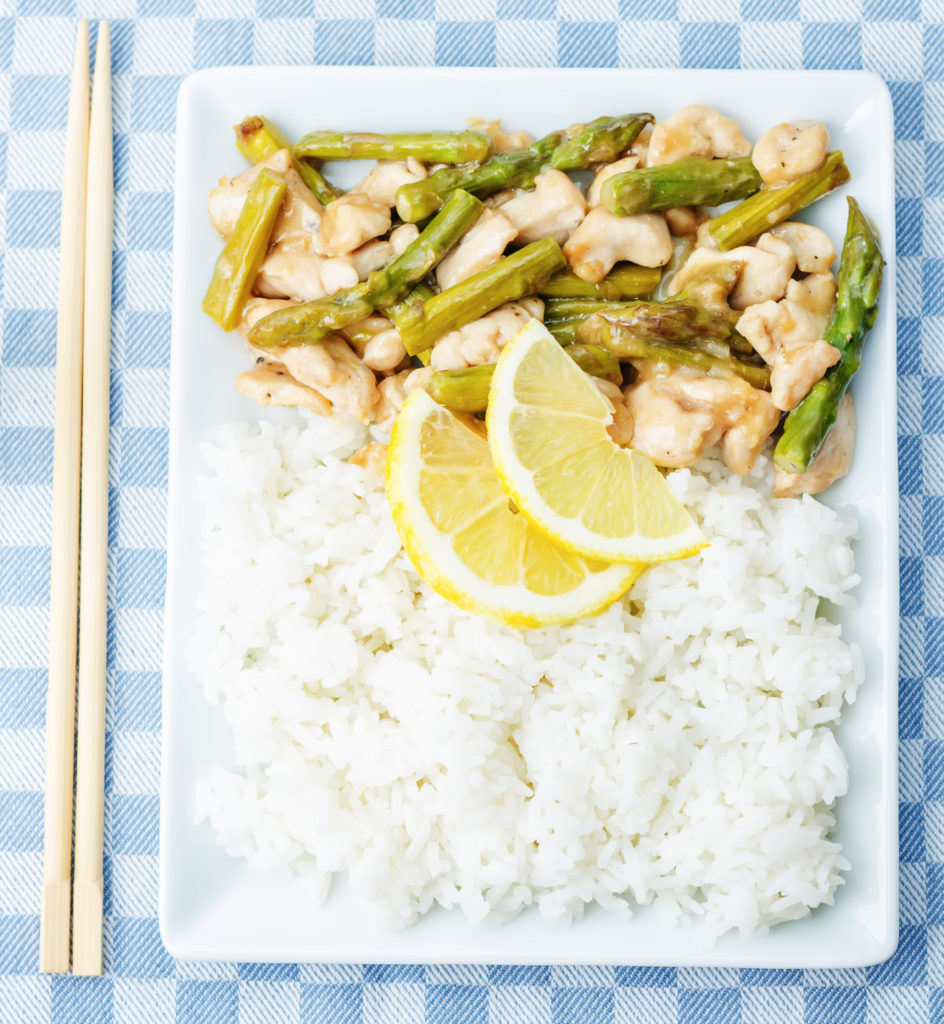 Chicken, Lemon & Asparagus Stir Fry Slimming World Recipe