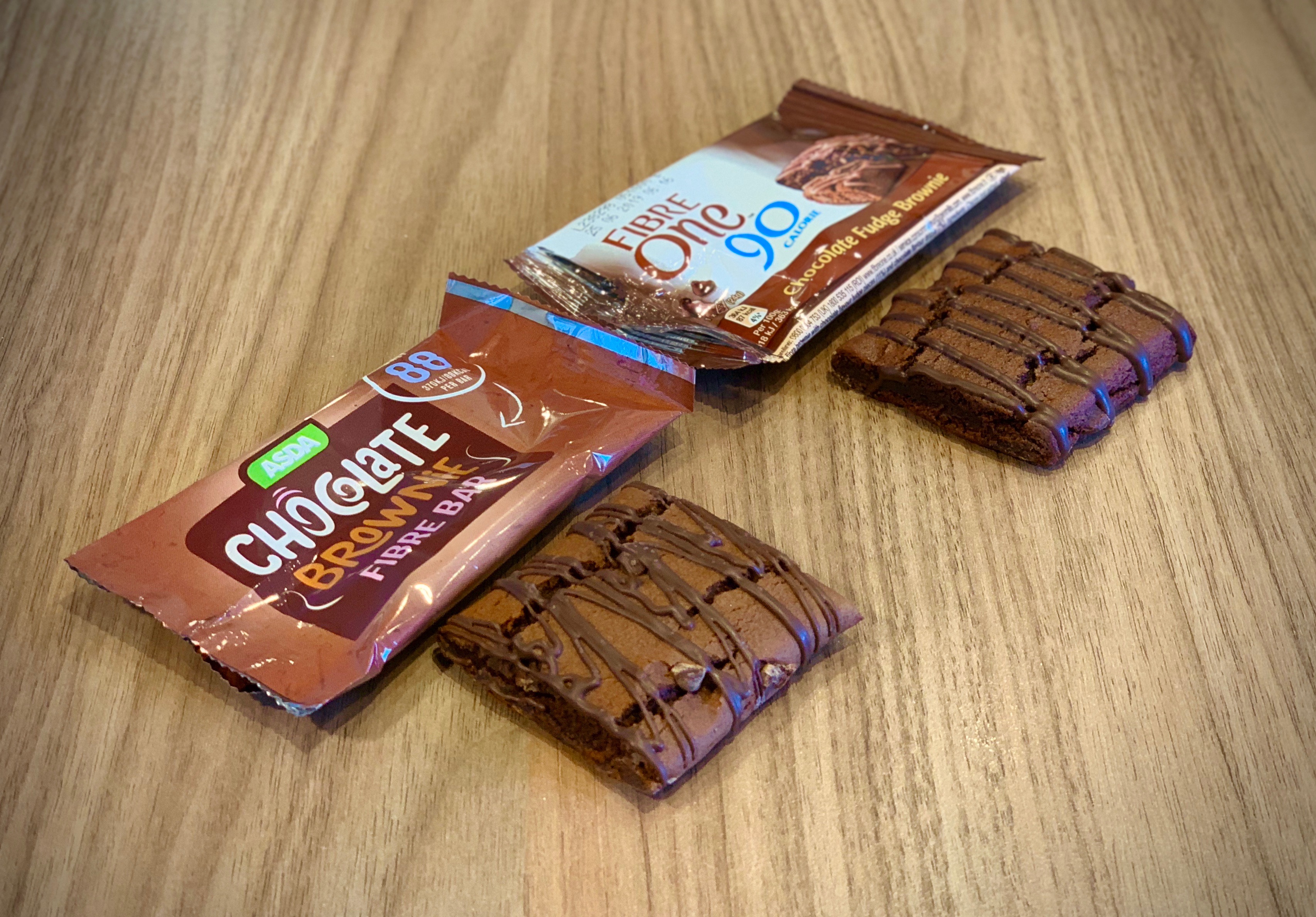 Fibre One Squares VS Asda Fibre Bars Fatgirlskinny Fatgirlskinny