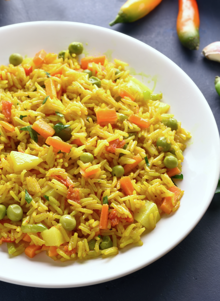 Spicy Vegetable Pilau Rice Slimming World Friendly Recipe