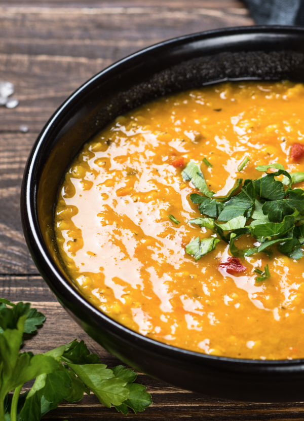 Vegan Lentil Soup | Slimming World Friendly Recipe - Fatgirlskinny.net