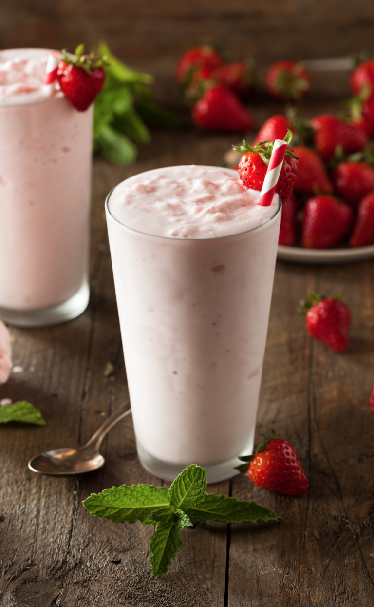 strawberry milkshake