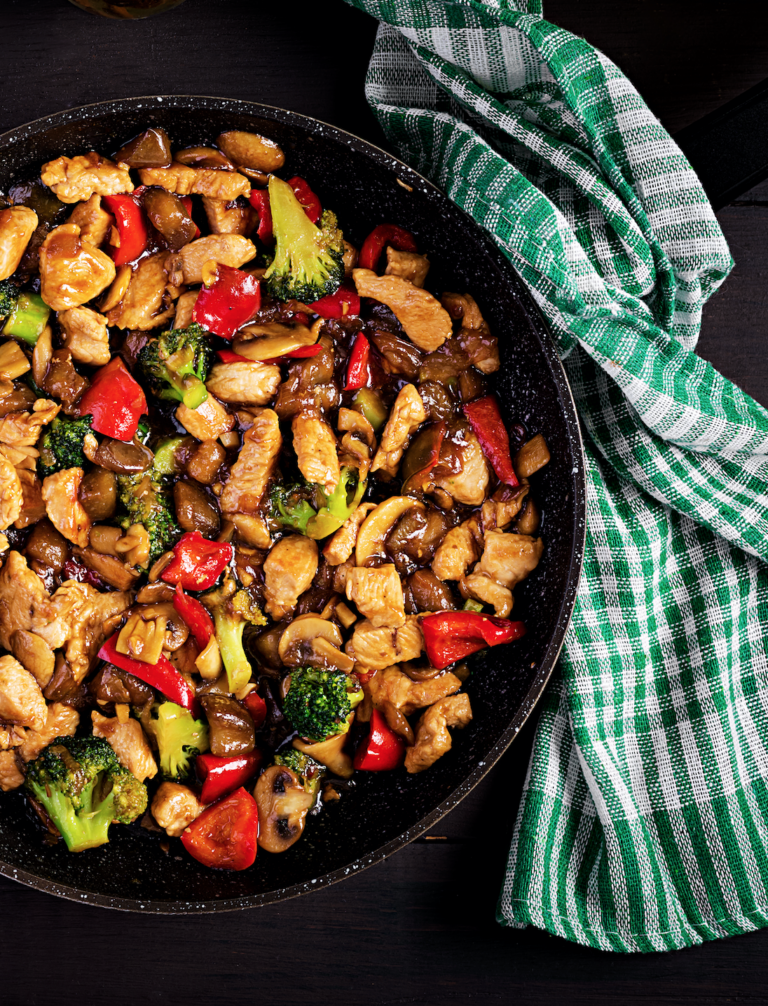 SPICY CHICKEN STIRFRY HEALTHY SLIMMING RECIPE