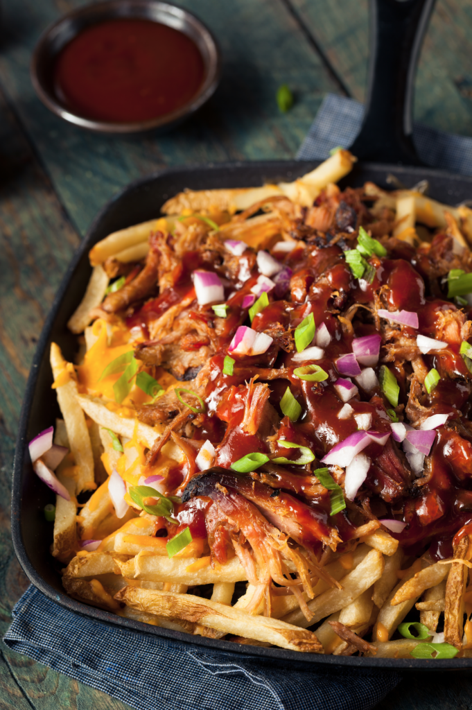 BBQ Pulled Pork Loaded Fries | Slimming World Friendly Recipe ...