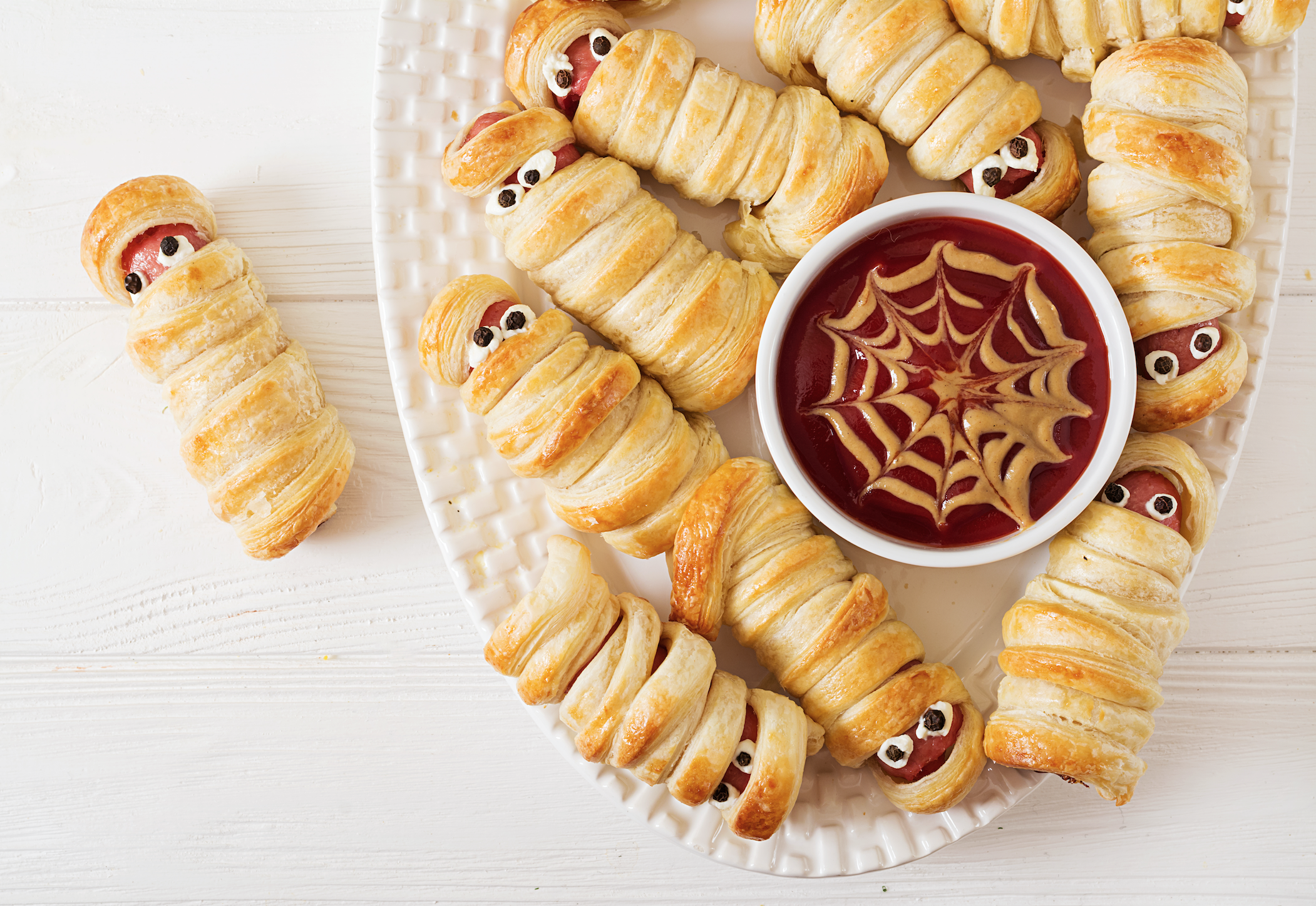 Spooky Halloween Sausage Mummies, Slimming World Friendly Recipe 