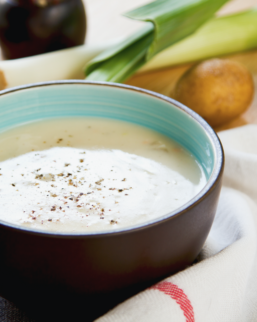 Leek and Potato Soup | Slimming World Friendly Recipe - Fatgirlskinny ...