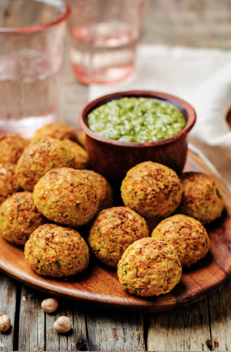 Aubergine and Chickpea Bites Slimming World Friendly Recipe