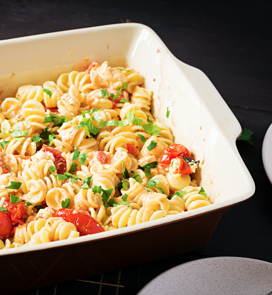 Creamy Feta Pasta Slimming World Friendly Recipe