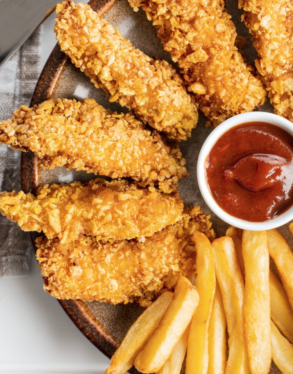 Breaded Chicken Strips Slimming World Friendly Recipe Fatgirlskinny