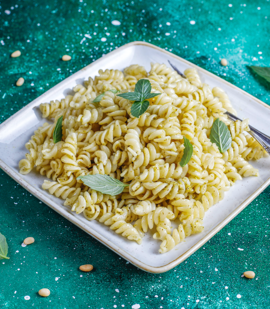 Simple Pesto Pasta Slimming World Friendly Recipe Slimming Recipes