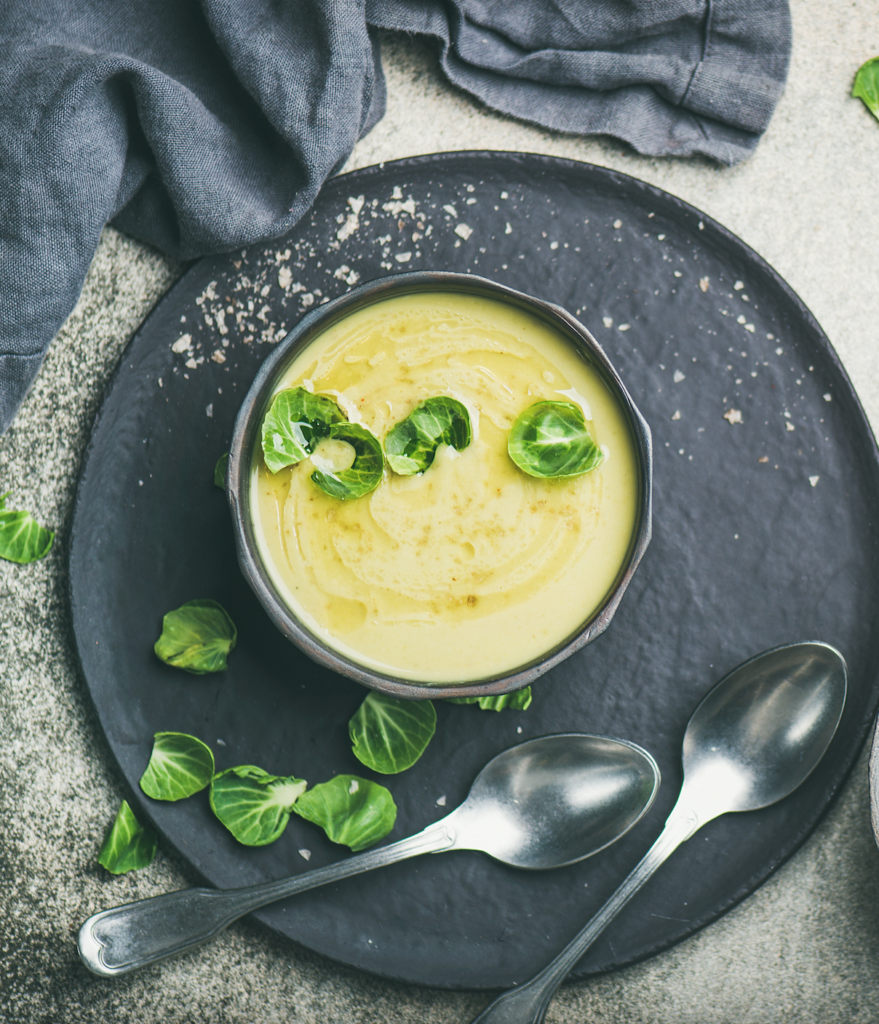 Roasted Brussel Sprout Soup Slimming World Friendly Soup