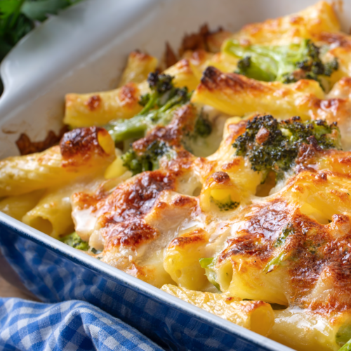 Chicken And Broccoli Pasta Bake Slimming World Friendly Recipe