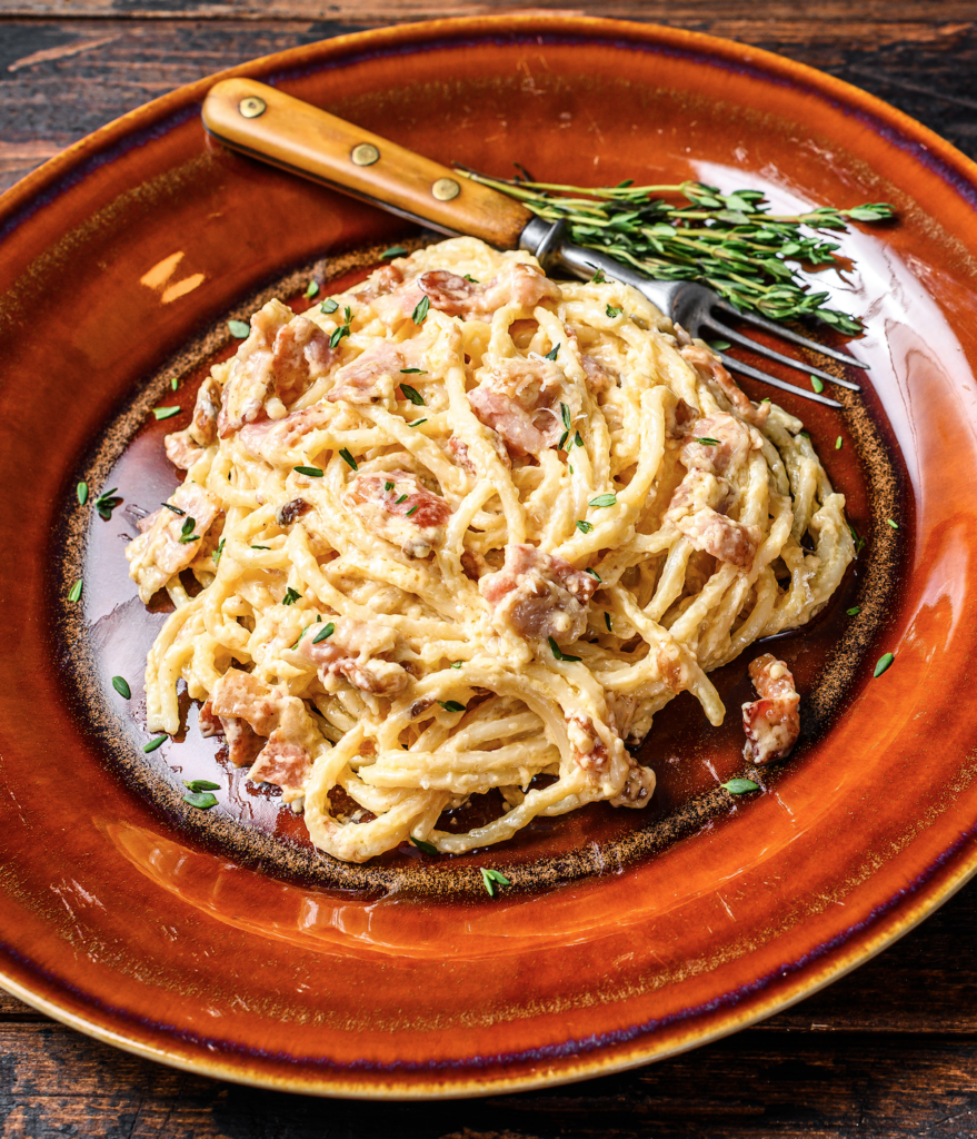 Spaghetti Carbonara Slimming World Friendly Recipe Fatgirlskinny