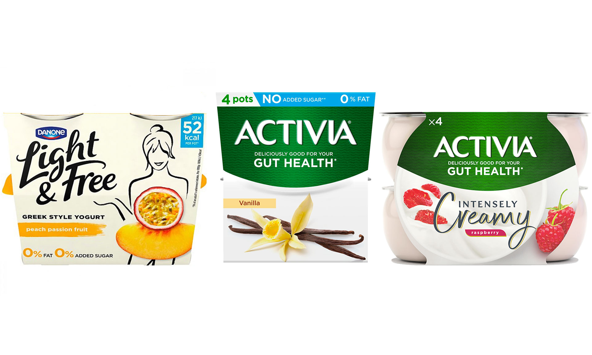 Activia Vanilla & Granola Low Fat Breakfast Pot Topper Gut Health Yoghurt  165g - Tesco Groceries