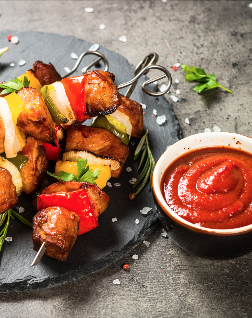 Piri Piri Pork Kebabs Slimming World Friendly Recipe Fatgirlskinny