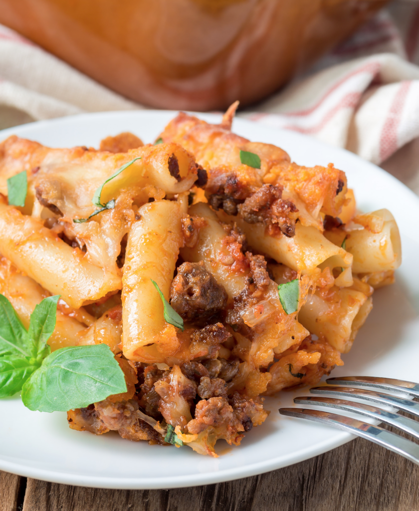 Minced Beef Pasta Bake | Slimming World Friendly Recipe - Fatgirlskinny