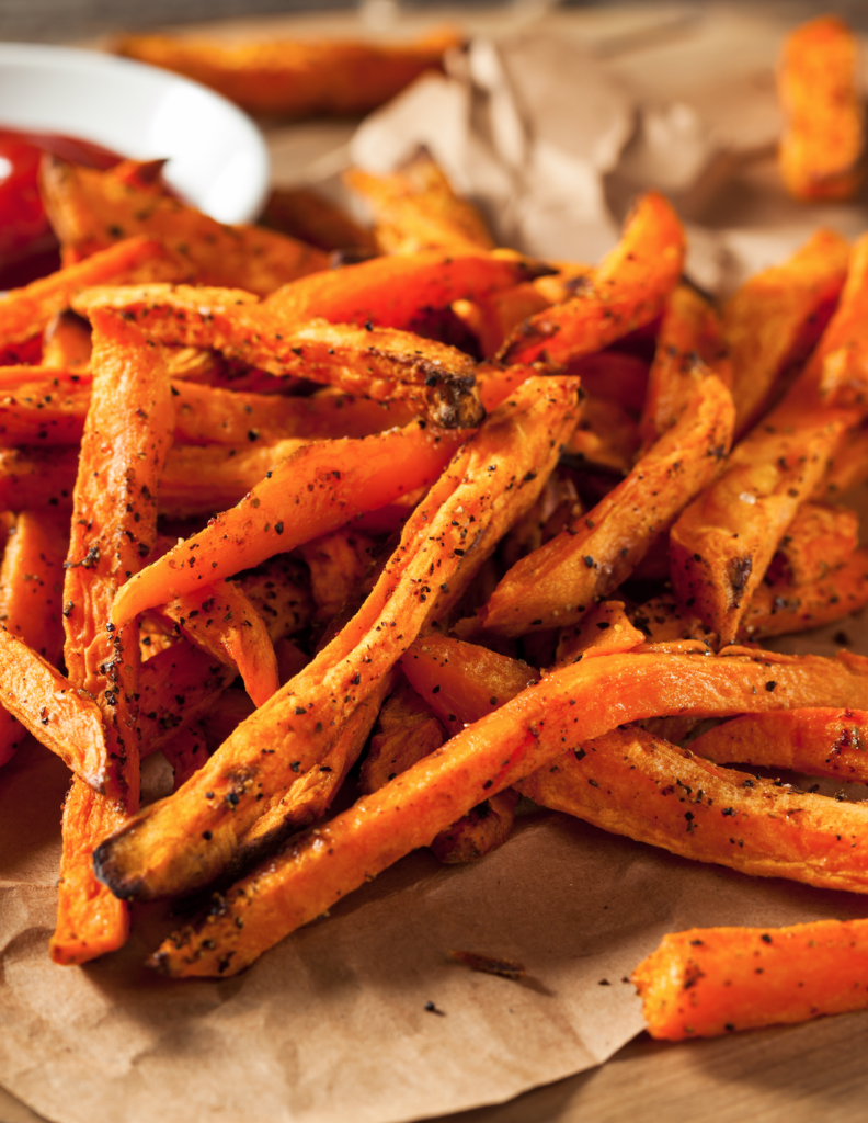 Air Fryer Sweet Potato Fries Slimming World Friendly Recipe