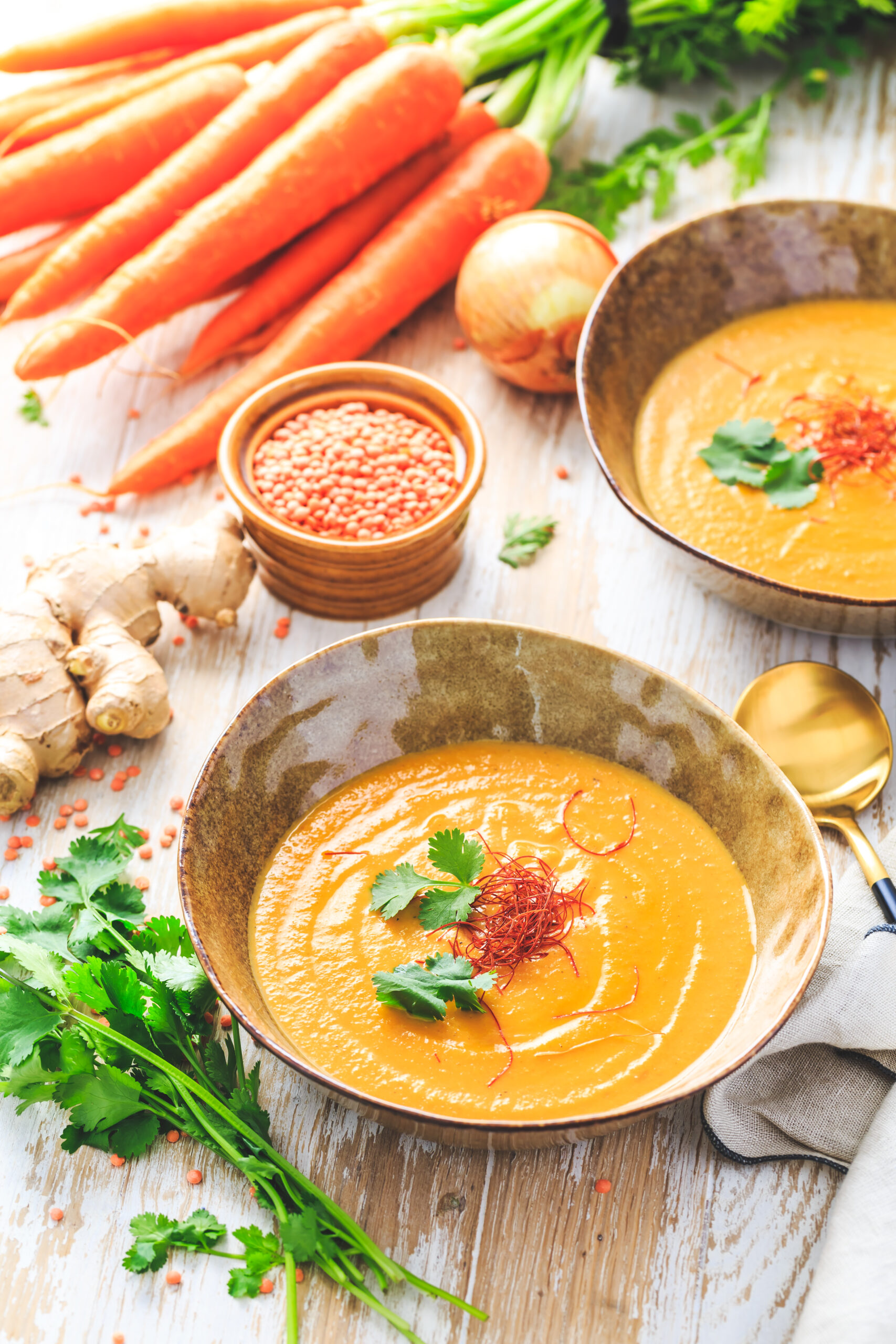 Spiced Carrot and Lentil Soup | Slimming World Friendly Recipe