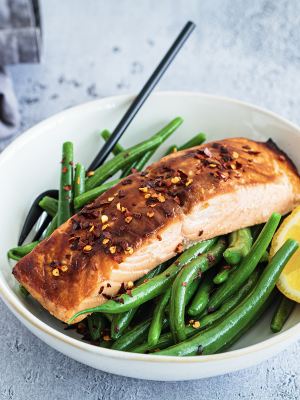 Spicy Teriyaki Salmon Slimming World Friendly Recipe Fatgirlskinny