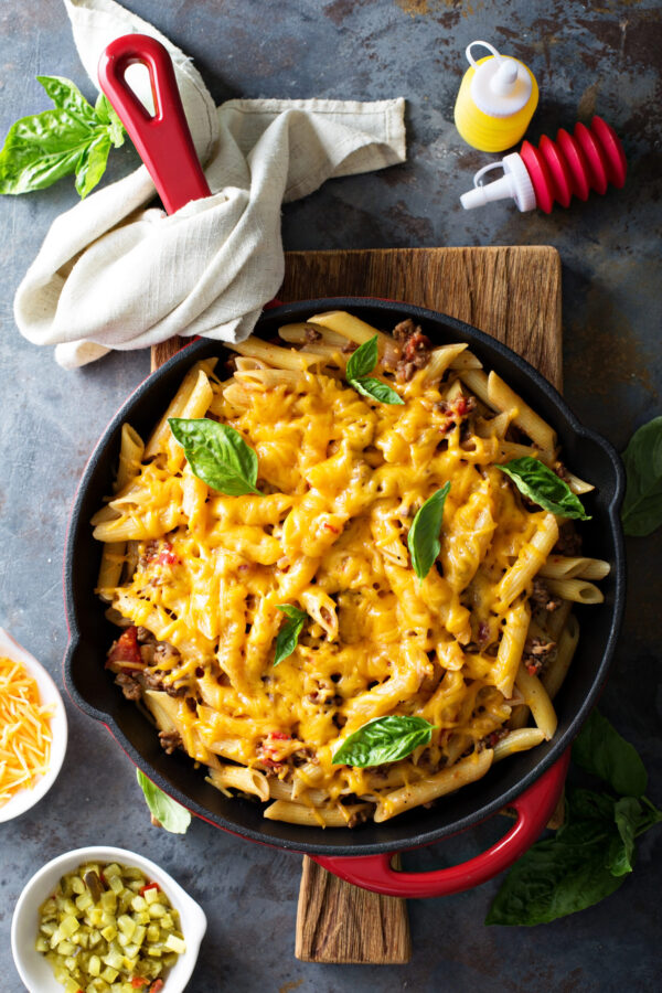 Cheeseburger Pasta Bake | Slimming World Friendly Recipe ...