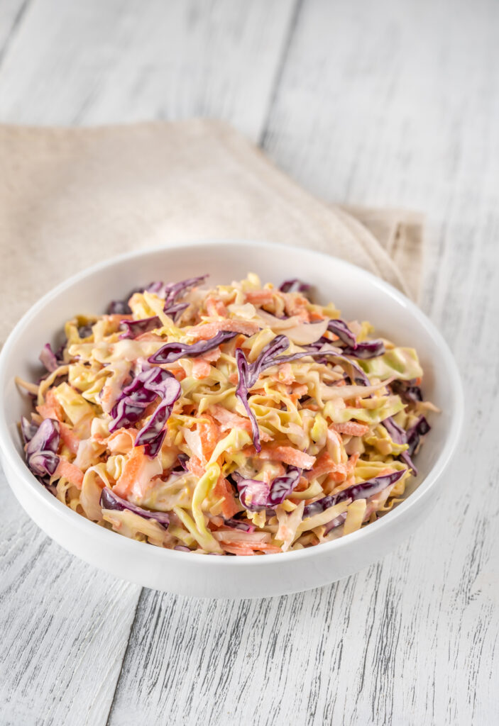 Delicious Creamy Coleslaw Slimming World Friendly Recipe
