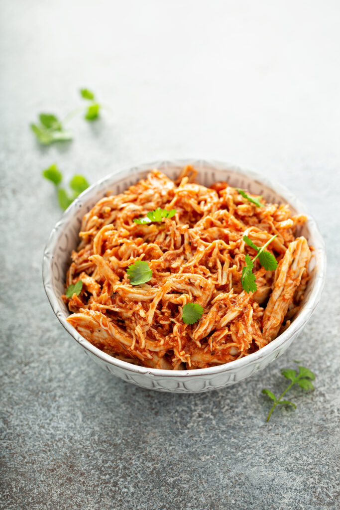 Mexican Pulled Chicken | Slimming World Friendly Recipe - Fatgirlskinny ...