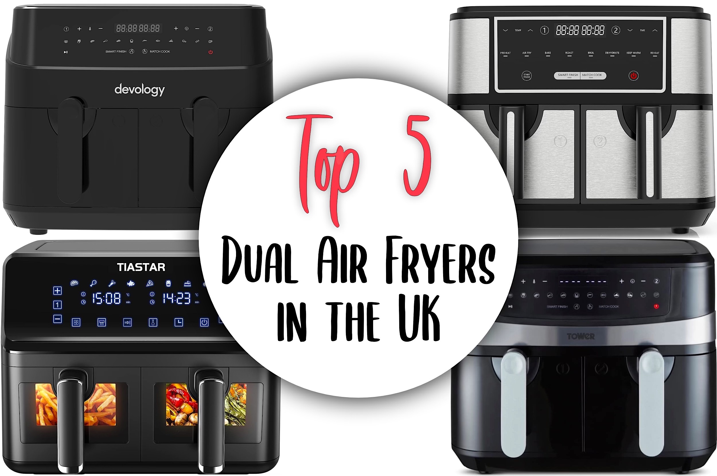 Guilt Free Cooking: Top 5 Dual Air Fryers in the UK – Fatgirlskinny.net