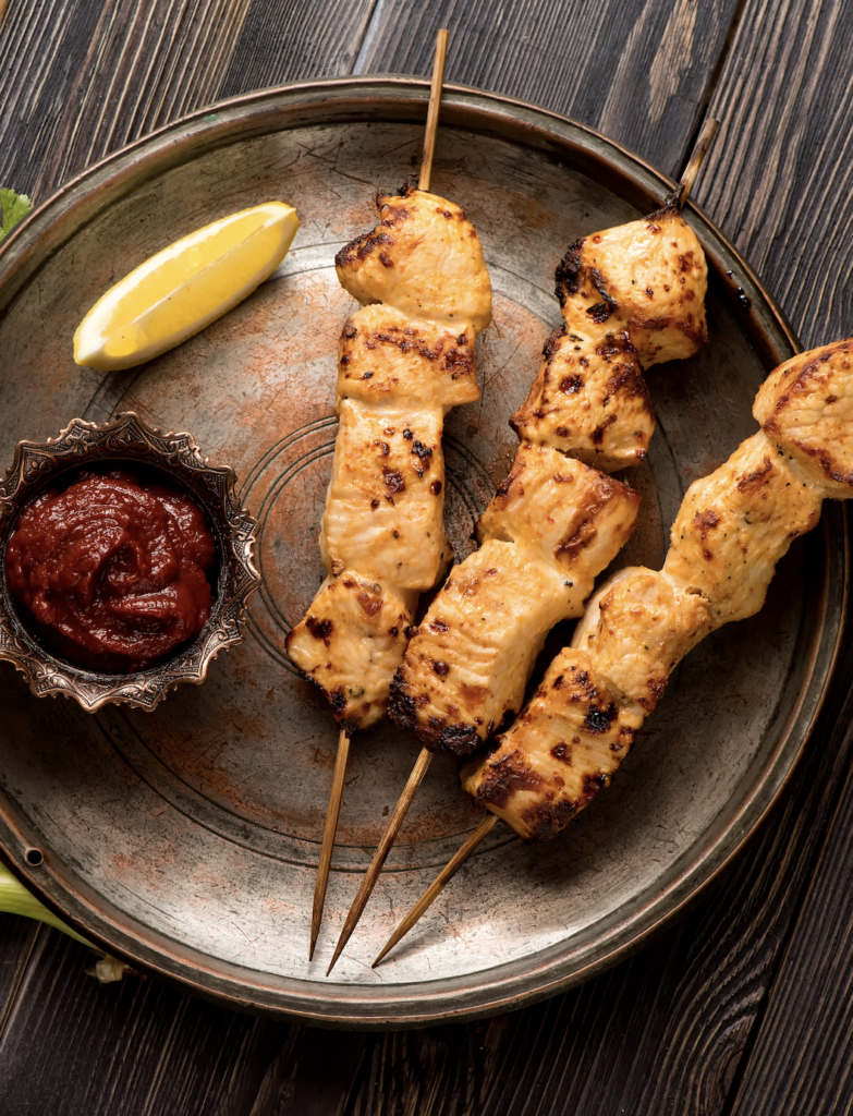 Tasty Spicy Chicken Kebabs Slimming World Friendly Recipe